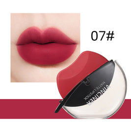 Lazy Lipstick Matte Lipstick Lazy Lipstick Beauty Waterproof Long-Lasting Lip Liquid Lipstick Lip Gloss Makeup High Pigmented Non-Stick Cup