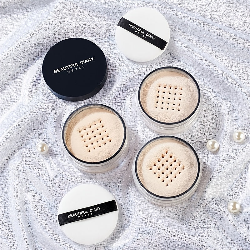 Air Powder - Lightweight, Buildable Setting Powder for Natural Finish, Neutralizing Skin Tone Imperfections, Long-Lasting Makeup Hold, and Gentle Skin Correction - Perfect for Everyday Makeup Routine, Suitable for All Skin Ty