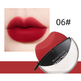 Lazy Lipstick Matte Lipstick Lazy Lipstick Beauty Waterproof Long-Lasting Lip Liquid Lipstick Lip Gloss Makeup High Pigmented Non-Stick Cup