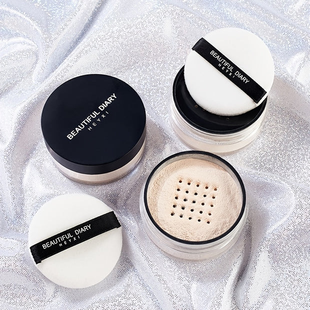 Air Powder - Lightweight, Buildable Setting Powder for Natural Finish, Neutralizing Skin Tone Imperfections, Long-Lasting Makeup Hold, and Gentle Skin Correction - Perfect for Everyday Makeup Routine, Suitable for All Skin Ty