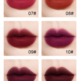 Lazy Lipstick Matte Lipstick Lazy Lipstick Beauty Waterproof Long-Lasting Lip Liquid Lipstick Lip Gloss Makeup High Pigmented Non-Stick Cup