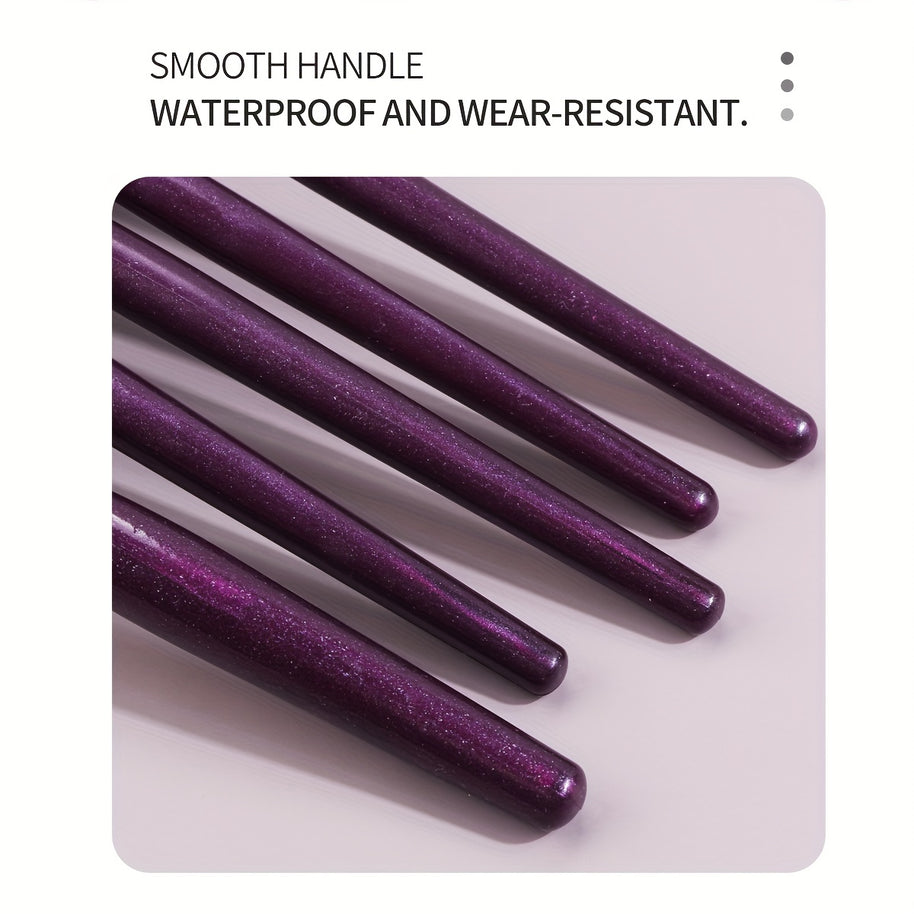 20Pcs/23pcs Makeup Brushes Set Professional Soft Synthetic Hair Powder Foundation Eyeshadow Make Up Brushes Cosmetics Makeup Brush Set, Black Or Purple