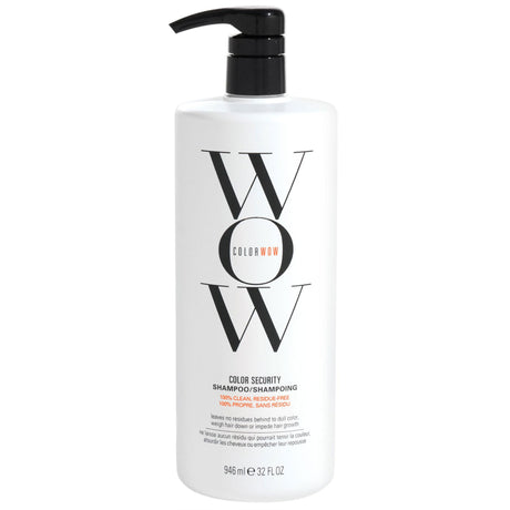 COLOR WOW Color Security Shampoo – Sulfate Free & Residue-Free Formula | Healthy Looking Hair & Scalp | Paraben Free Salon Quality
