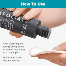 Paulas Choice--SKIN PERFECTING 2% BHA Liquid Salicylic Acid Exfoliant--Facial Exfoliant for Blackheads, Enlarged Pores, Wrinkles & Fine Lines, 4 oz Bottle