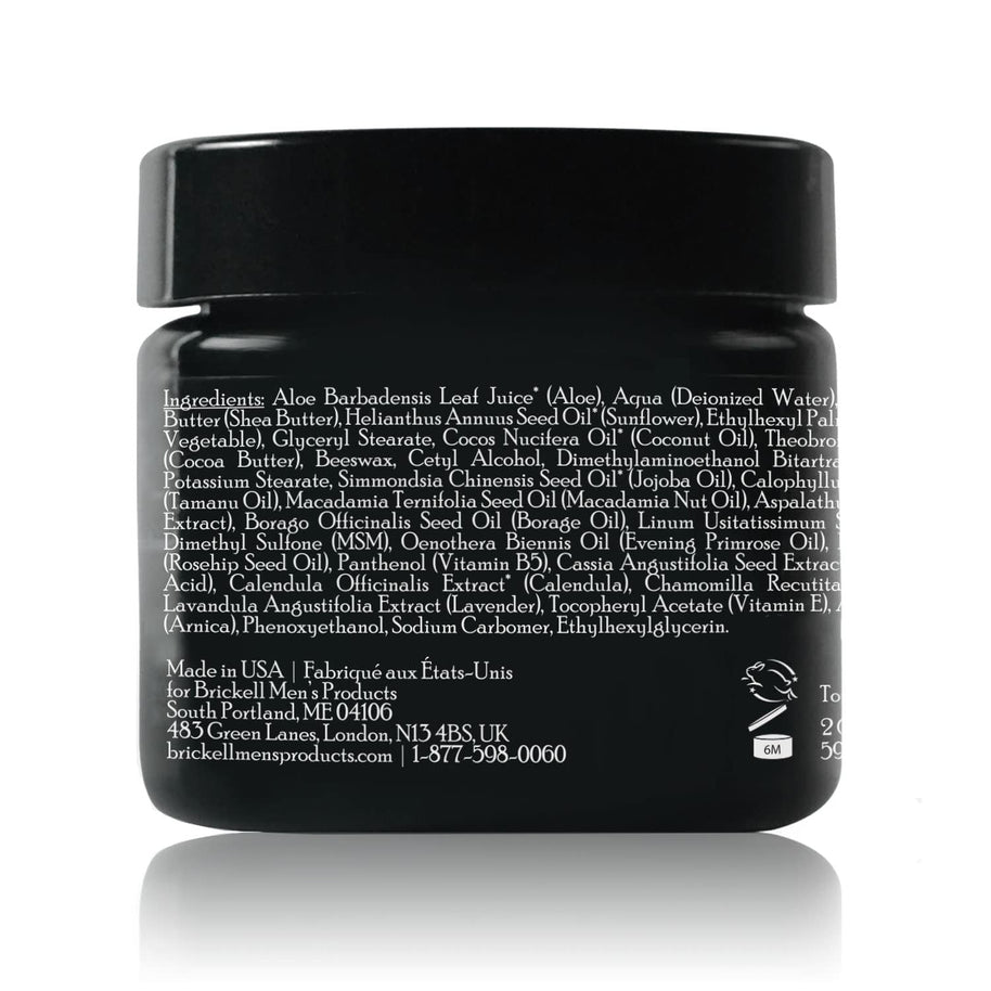 Brickell Men's Revitalizing Anti-Aging Cream For Men, Natural and Organic Anti Wrinkle Night Face Cream To Reduce Fine Lines and Wrinkles, 2 Ounce, Unscented