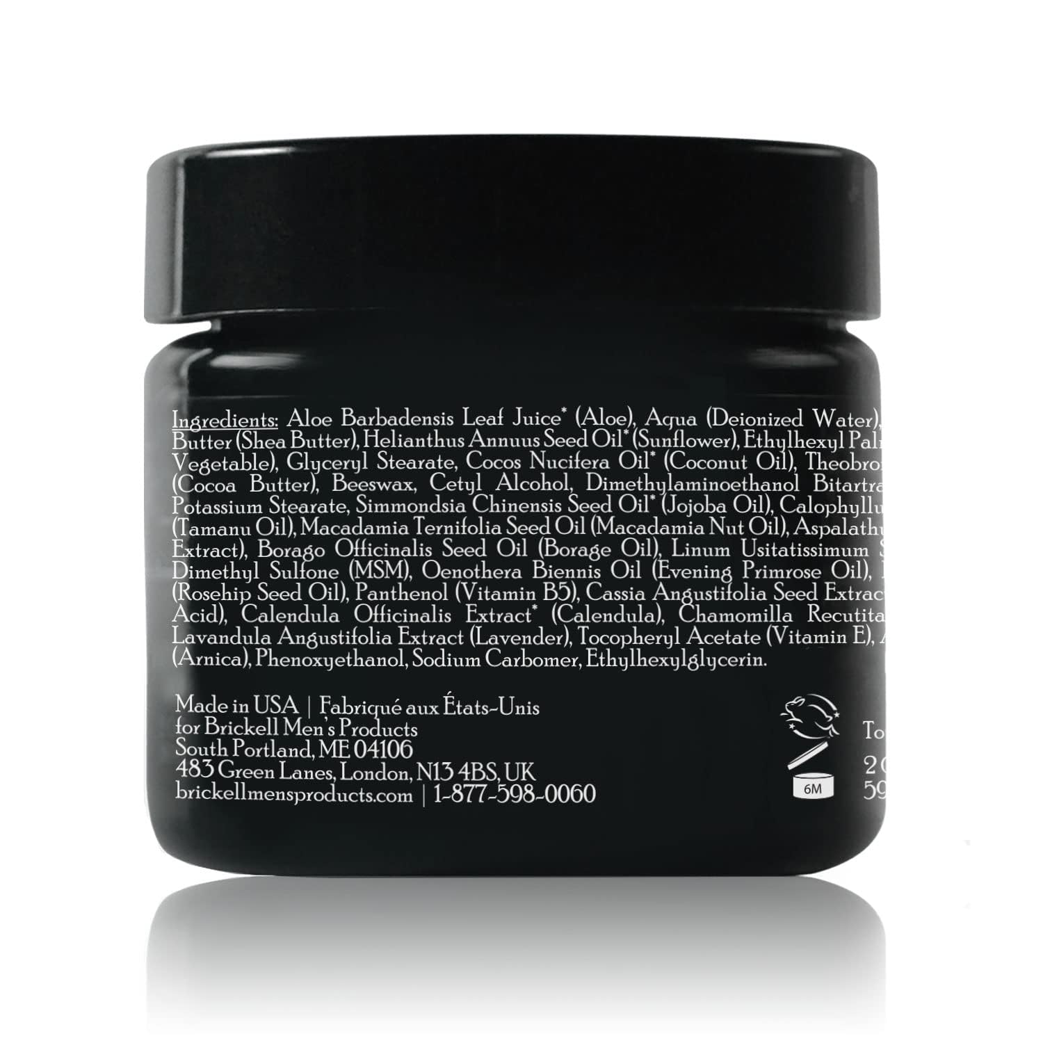 Brickell Men's Revitalizing Anti-Aging Cream For Men, Natural and Organic Anti Wrinkle Night Face Cream To Reduce Fine Lines and Wrinkles, 2 Ounce, Unscented