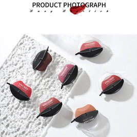 Lazy Lipstick Matte Lipstick Lazy Lipstick Beauty Waterproof Long-Lasting Lip Liquid Lipstick Lip Gloss Makeup High Pigmented Non-Stick Cup