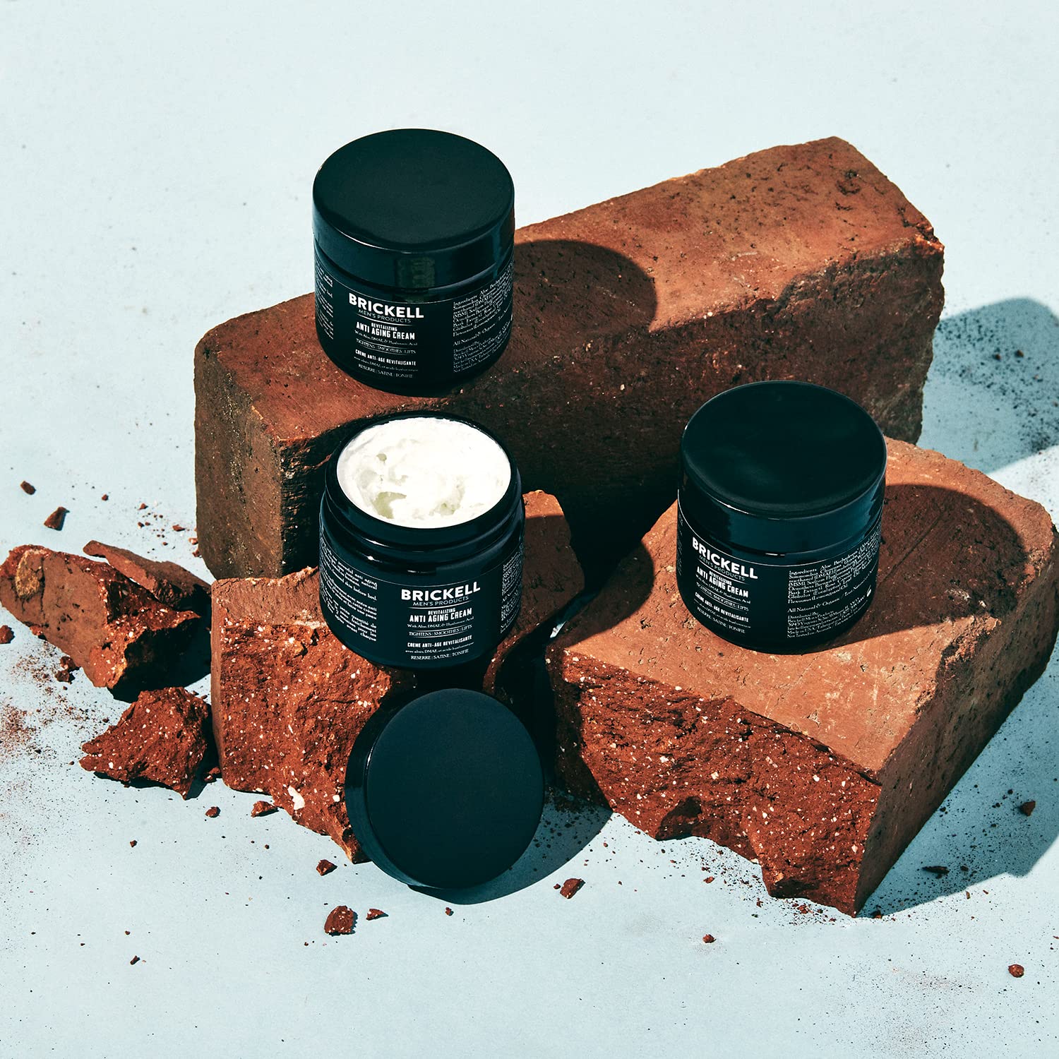 Brickell Men's Revitalizing Anti-Aging Cream For Men, Natural and Organic Anti Wrinkle Night Face Cream To Reduce Fine Lines and Wrinkles, 2 Ounce, Unscented
