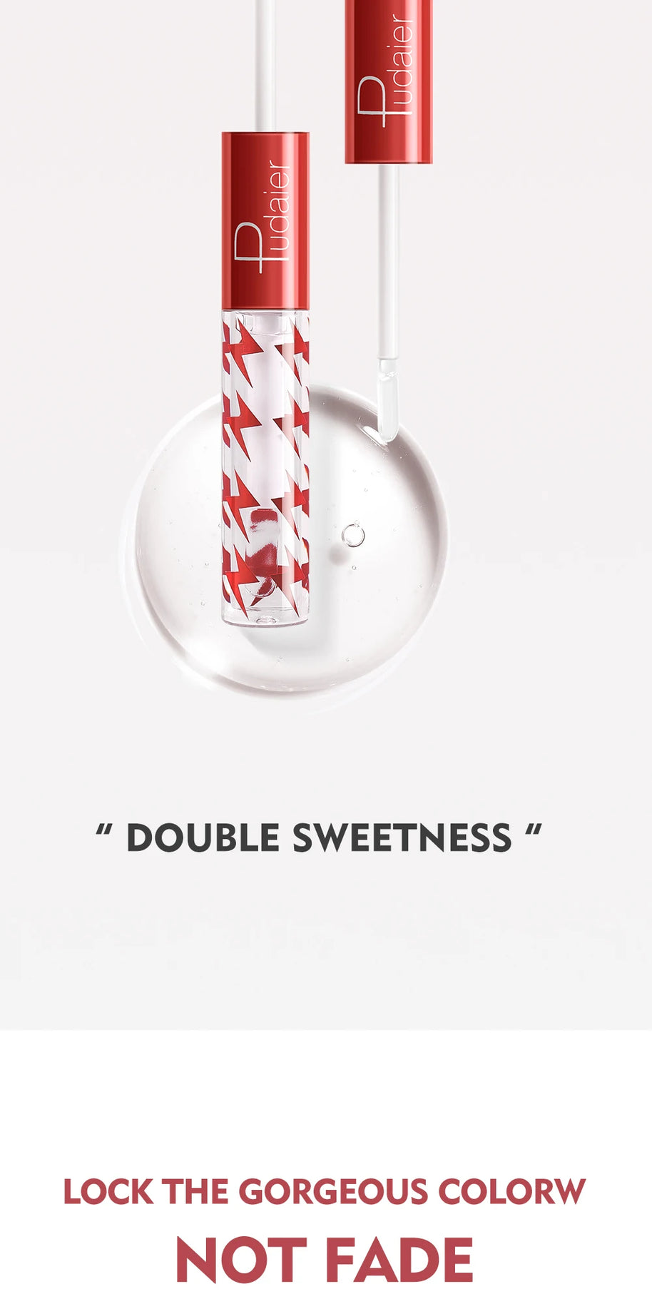Long-Lasting Lip Glaze & Oil  - Silky Creamy Texture, Waterproof & Sweatproof, Matte Finish