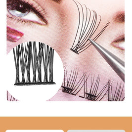 Russian Eyelash Extensions, Individual Lashes, 14 Rows, 10D, 20D, 30D, 40D, 14 Rows, 9-16mm, Natural Thick, New, 280 Pcs