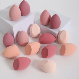 25 Beauty Eggs (Makeup Sponges), Foundation Make-Up Mixed Beauty Sponges, Liquid, Cream and Powder Flawless, Multi-Color Makeup