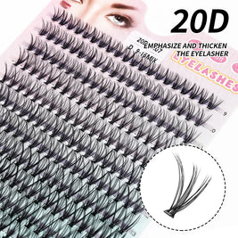 Russian Eyelash Extensions, Individual Lashes, 14 Rows, 10D, 20D, 30D, 40D, 14 Rows, 9-16mm, Natural Thick, New, 280 Pcs