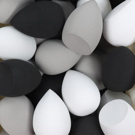 25 Beauty Eggs (Makeup Sponges), Foundation Make-Up Mixed Beauty Sponges, Liquid, Cream and Powder Flawless, Multi-Color Makeup