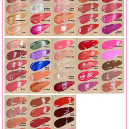 Lip Gloss with Led Light and Mirror Private Label Lipstick Liquid Shiny Colors P42 P43 P90 P143