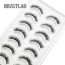 NEW 10 Pairs Natural False Eyelashes Fake Lashes Long Makeup 3d Mink Lashes Extension Eyelash Mink Eyelashes for Beauty 54