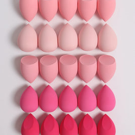 25 Beauty Eggs (Makeup Sponges), Foundation Make-Up Mixed Beauty Sponges, Liquid, Cream and Powder Flawless, Multi-Color Makeup