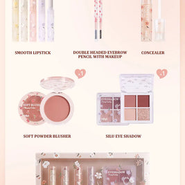 Makeup Kit For Women Full Kit,Long-Wearing Makeup Product Set, 8Pcs Lipstick