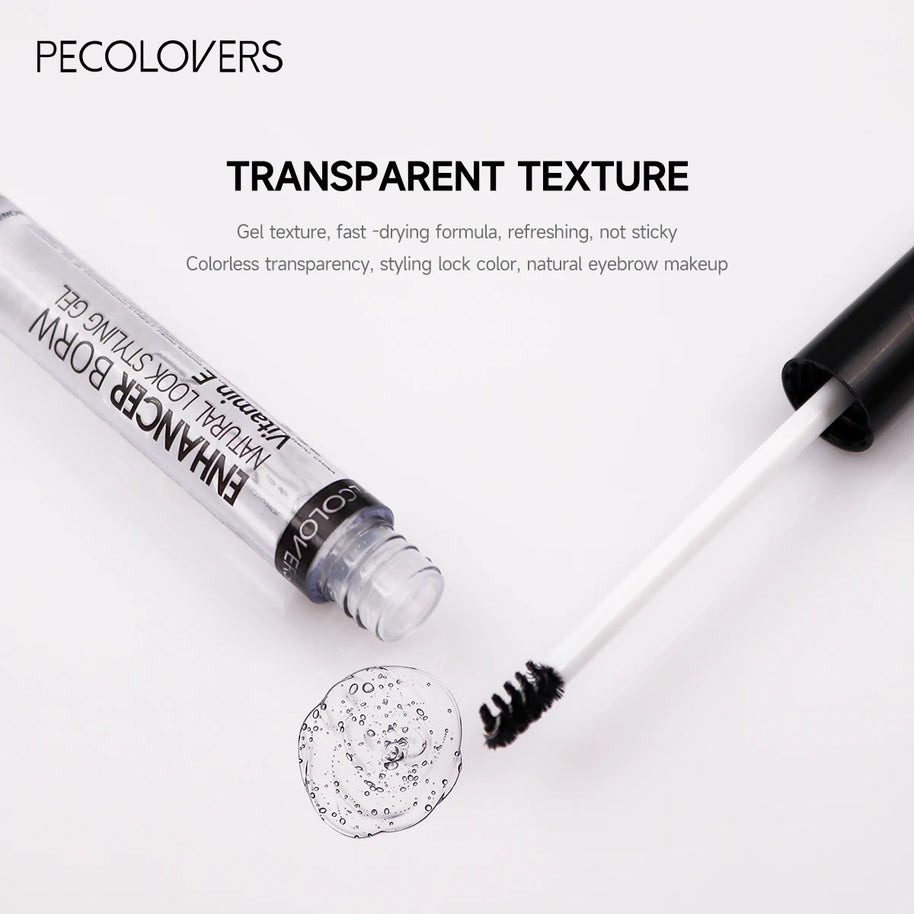 Long-Lasting Transparent Eyebrow Brow Gel for Stylish and Smudge proof Makeup