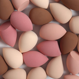 25 Beauty Eggs (Makeup Sponges), Foundation Make-Up Mixed Beauty Sponges, Liquid, Cream and Powder Flawless, Multi-Color Makeup