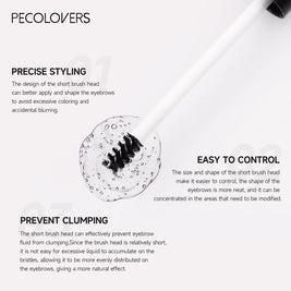 Long-Lasting Transparent Eyebrow Brow Gel for Stylish and Smudge proof Makeup