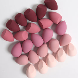 25 Beauty Eggs (Makeup Sponges), Foundation Make-Up Mixed Beauty Sponges, Liquid, Cream and Powder Flawless, Multi-Color Makeup