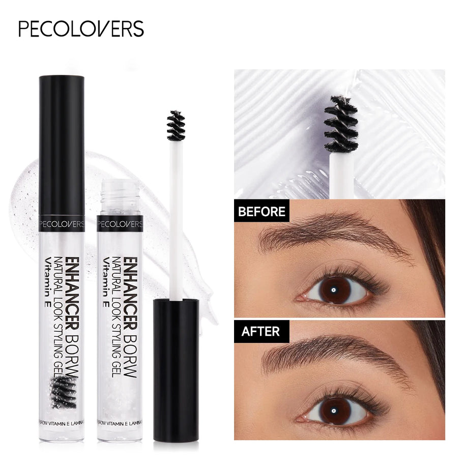 Long-Lasting Transparent Eyebrow Brow Gel for Stylish and Smudge proof Makeup