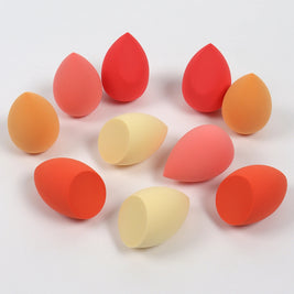 25 Beauty Eggs (Makeup Sponges), Foundation Make-Up Mixed Beauty Sponges, Liquid, Cream and Powder Flawless, Multi-Color Makeup