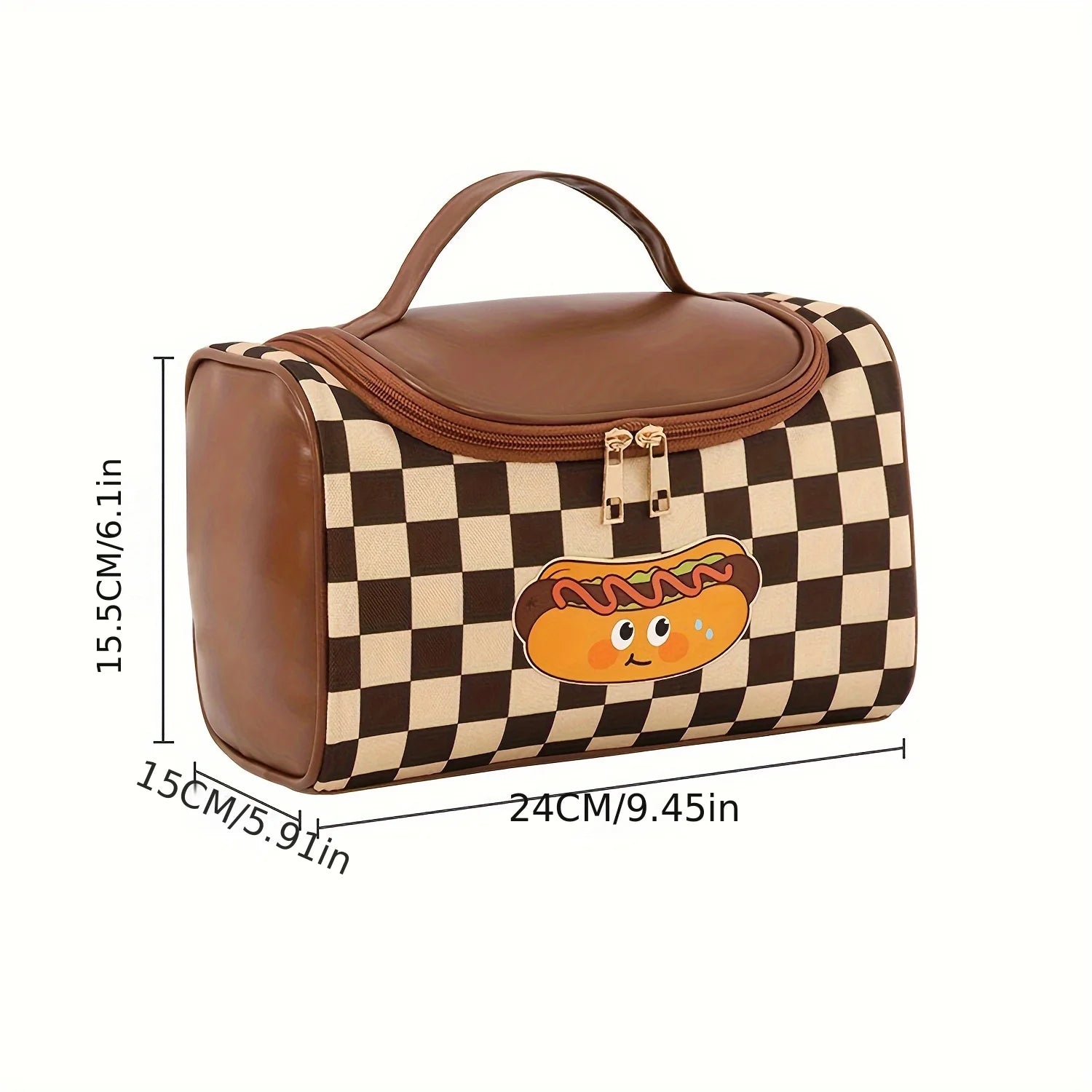 1pc PU Makeup Bag For Women Toiletries Organizer Waterproof Travel Make Up Pouch Female Large Capacity Portable Cosmetic Case