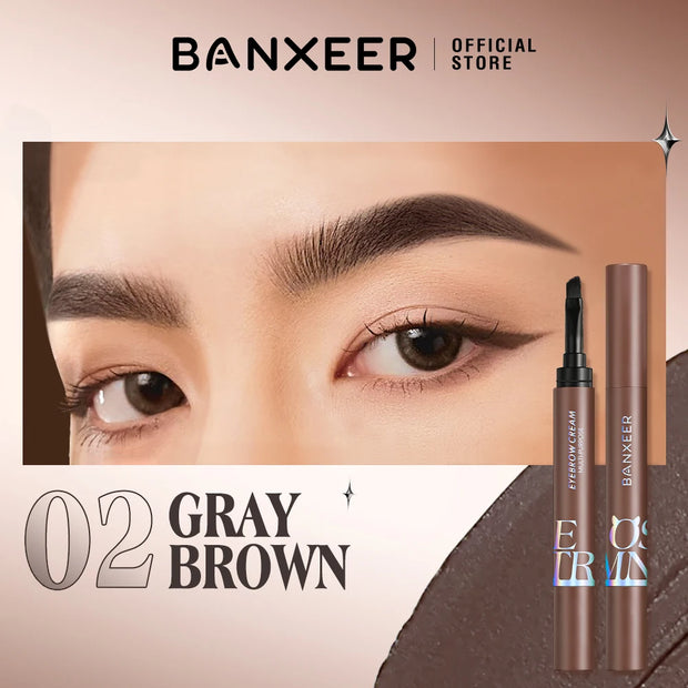 808ultastudios Eyebrow Pomade Brow Gel Creamy 4 Colors Natural Waterproof Long Lasting Highly Tint Eyebrow Shade With Brush Makeup