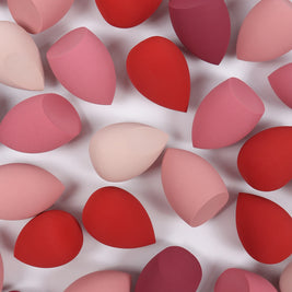 25 Beauty Eggs (Makeup Sponges), Foundation Make-Up Mixed Beauty Sponges, Liquid, Cream and Powder Flawless, Multi-Color Makeup