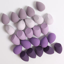 25 Beauty Eggs (Makeup Sponges), Foundation Make-Up Mixed Beauty Sponges, Liquid, Cream and Powder Flawless, Multi-Color Makeup