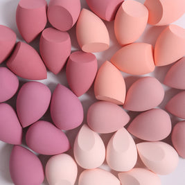 25 Beauty Eggs (Makeup Sponges), Foundation Make-Up Mixed Beauty Sponges, Liquid, Cream and Powder Flawless, Multi-Color Makeup