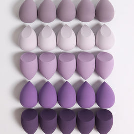 25 Beauty Eggs (Makeup Sponges), Foundation Make-Up Mixed Beauty Sponges, Liquid, Cream and Powder Flawless, Multi-Color Makeup