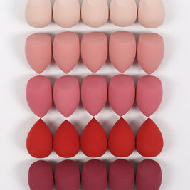 25 Beauty Eggs (Makeup Sponges), Foundation Make-Up Mixed Beauty Sponges, Liquid, Cream and Powder Flawless, Multi-Color Makeup