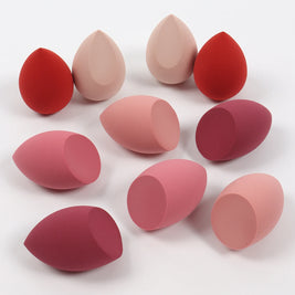 25 Beauty Eggs (Makeup Sponges), Foundation Make-Up Mixed Beauty Sponges, Liquid, Cream and Powder Flawless, Multi-Color Makeup