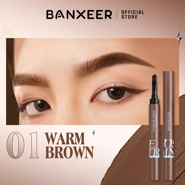 808ultastudios Eyebrow Pomade Brow Gel Creamy 4 Colors Natural Waterproof Long Lasting Highly Tint Eyebrow Shade With Brush Makeup