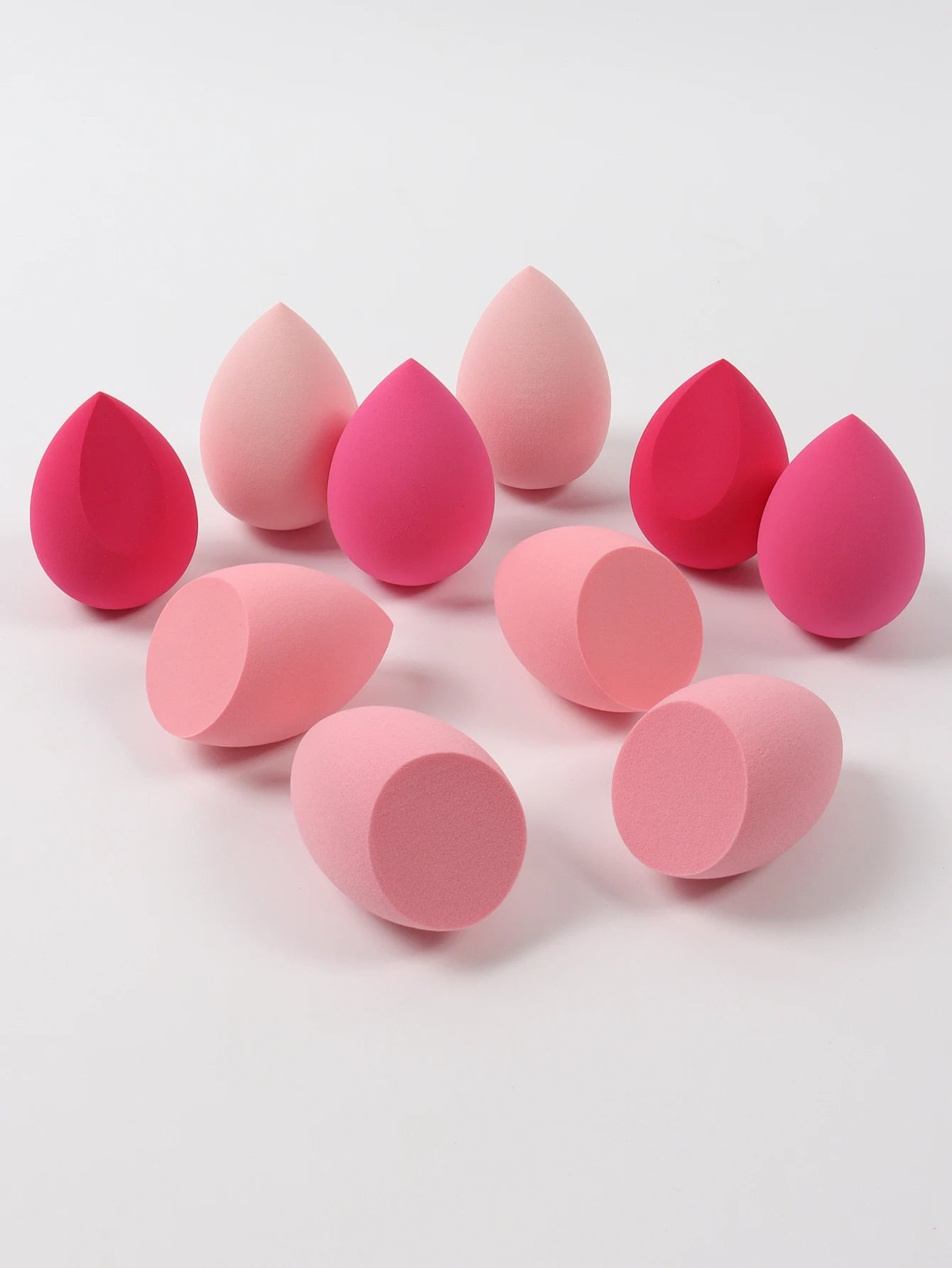 25 Beauty Eggs (Makeup Sponges), Foundation Make-Up Mixed Beauty Sponges, Liquid, Cream and Powder Flawless, Multi-Color Makeup