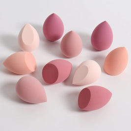 25 Beauty Eggs (Makeup Sponges), Foundation Make-Up Mixed Beauty Sponges, Liquid, Cream and Powder Flawless, Multi-Color Makeup