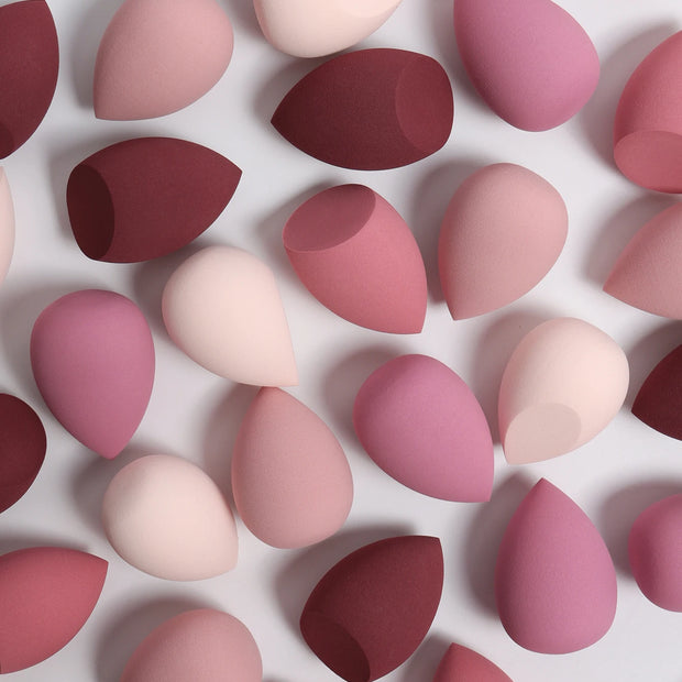 25 Beauty Eggs (Makeup Sponges), Foundation Make-Up Mixed Beauty Sponges, Liquid, Cream and Powder Flawless, Multi-Color Makeup