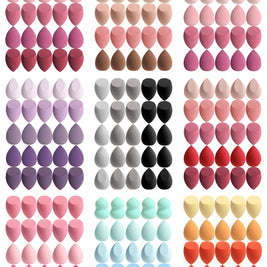 25 Beauty Eggs (Makeup Sponges), Foundation Make-Up Mixed Beauty Sponges, Liquid, Cream and Powder Flawless, Multi-Color Makeup