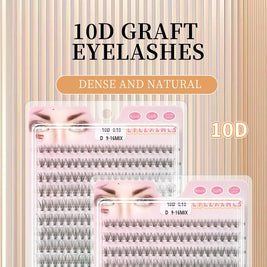 Russian Eyelash Extensions, Individual Lashes, 14 Rows, 10D, 20D, 30D, 40D, 14 Rows, 9-16mm, Natural Thick, New, 280 Pcs