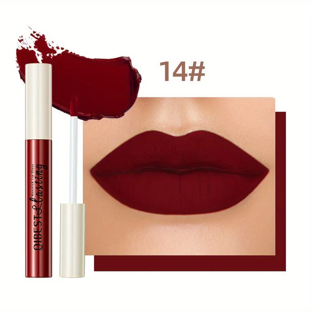 1PC waterproof non stick cup lip gloss, easy to color, non smudging, long-lasting and non fading, suitable for all skin types