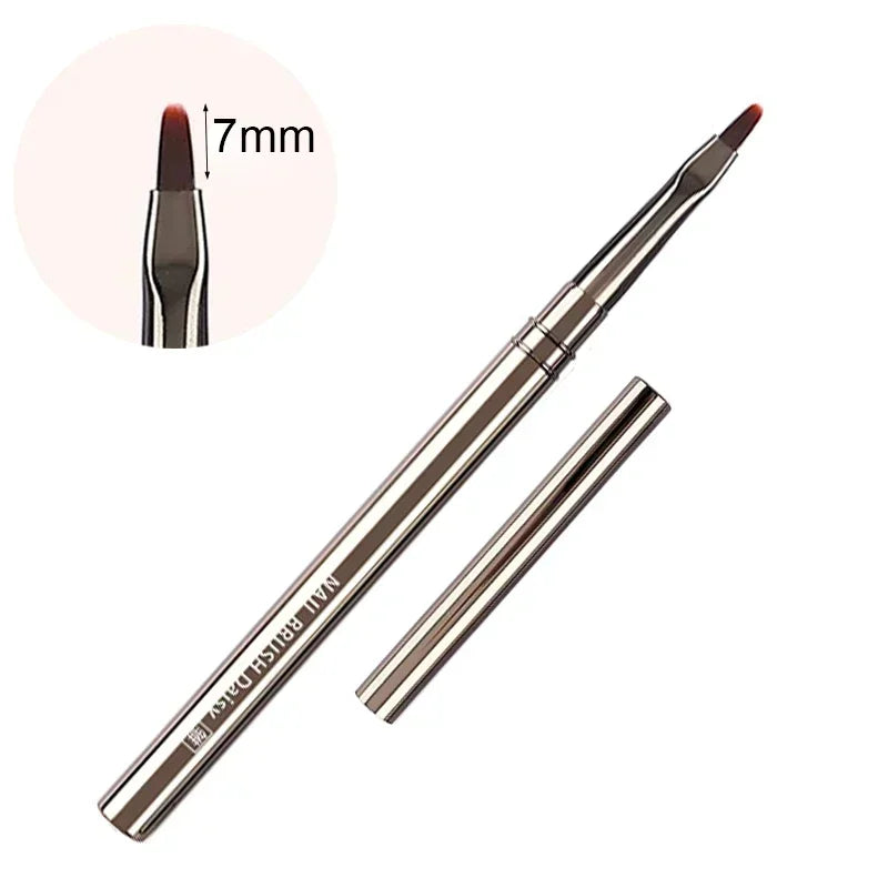 Nails Art Brush Pen 3D Tips Pattern Phototherapy Acrylic UV Gel Extension Builder Coating Painting Liner Brushes Manicure Tools