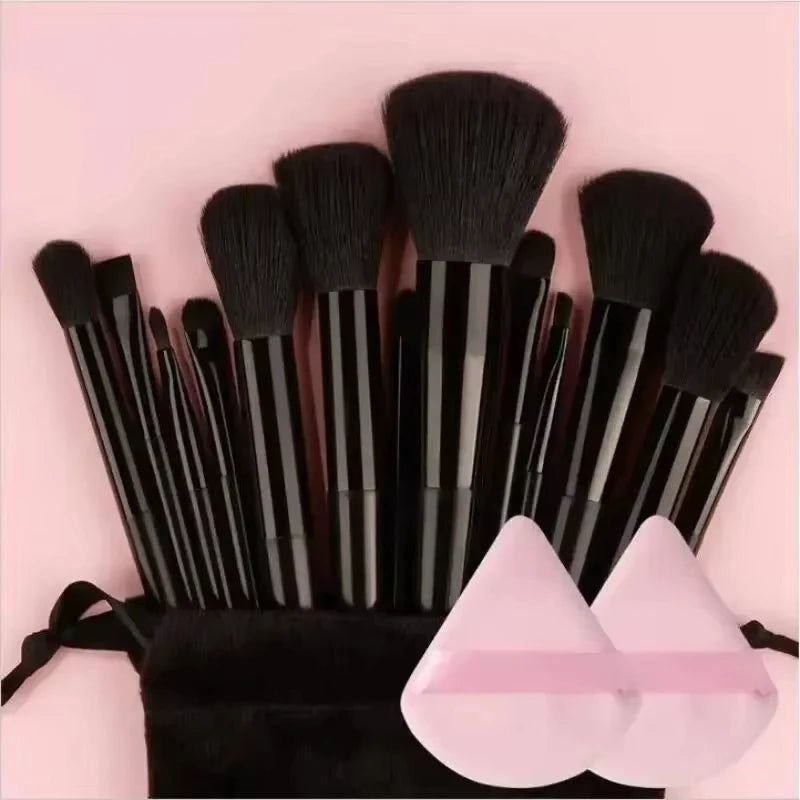 13pcs Makeup Brush Brushes Set Cosmetic Makeup Sponge Makeup Brush Beauty Tools Eyeshadow Blush Professional Brush Set