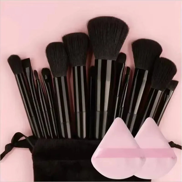 13pcs Makeup Brush Brushes Set Cosmetic Makeup Sponge Makeup Brush Beauty Tools Eyeshadow Blush Professional Brush Set