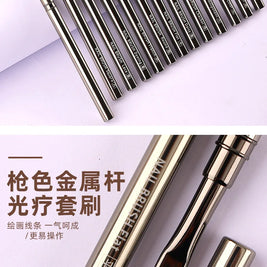 Nails Art Brush Pen 3D Tips Pattern Phototherapy Acrylic UV Gel Extension Builder Coating Painting Liner Brushes Manicure Tools