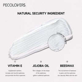 Long-Lasting Transparent Eyebrow Brow Gel for Stylish and Smudge proof Makeup