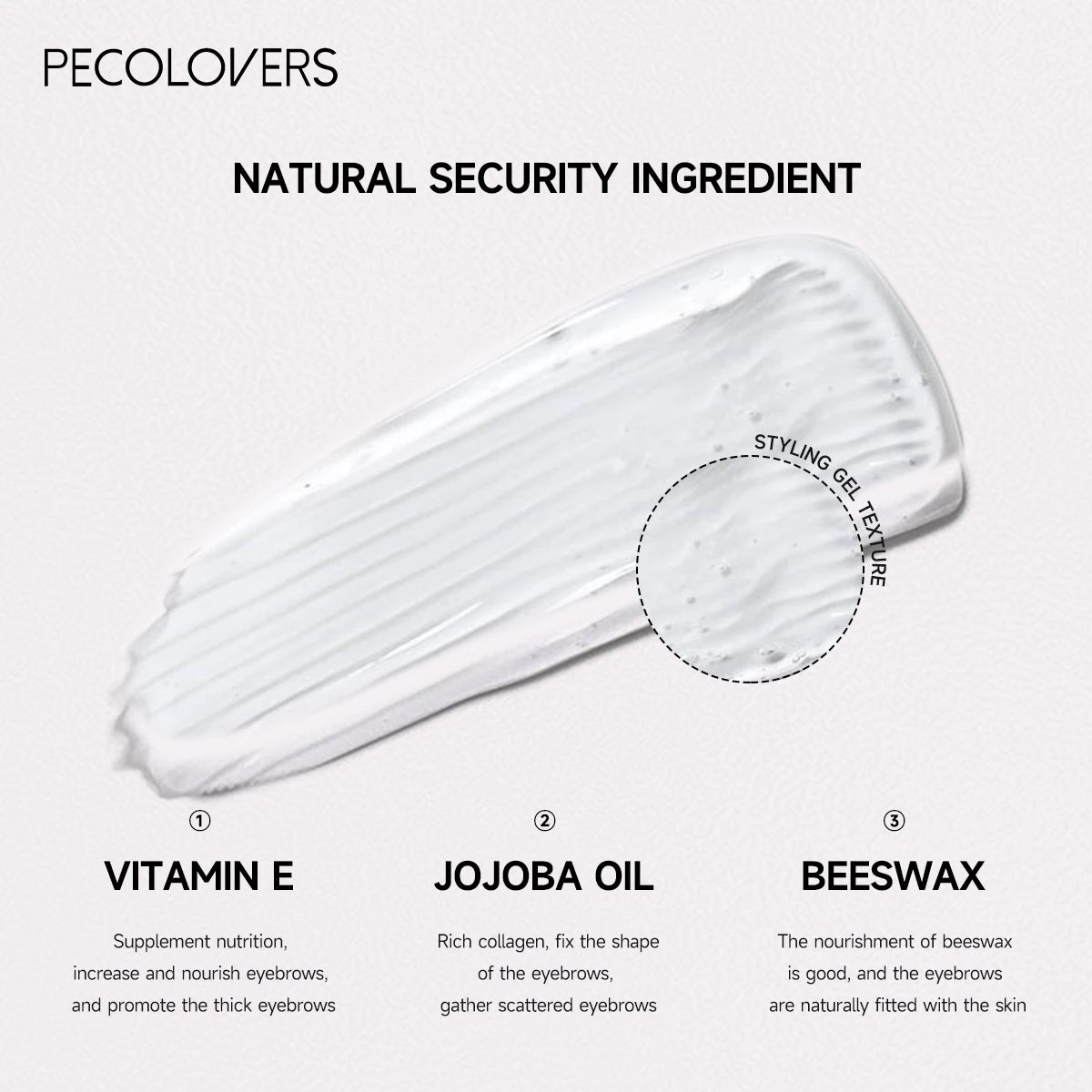 Long-Lasting Transparent Eyebrow Brow Gel for Stylish and Smudge proof Makeup