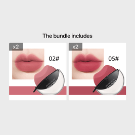 Lazy Lipstick Matte Lipstick Lazy Lipstick Beauty Waterproof Long-Lasting Lip Liquid Lipstick Lip Gloss Makeup High Pigmented Non-Stick Cup