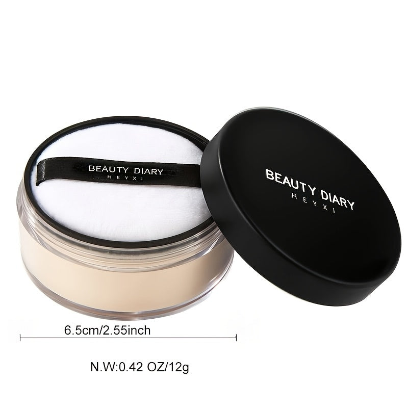 Air Powder - Lightweight, Buildable Setting Powder for Natural Finish, Neutralizing Skin Tone Imperfections, Long-Lasting Makeup Hold, and Gentle Skin Correction - Perfect for Everyday Makeup Routine, Suitable for All Skin Ty